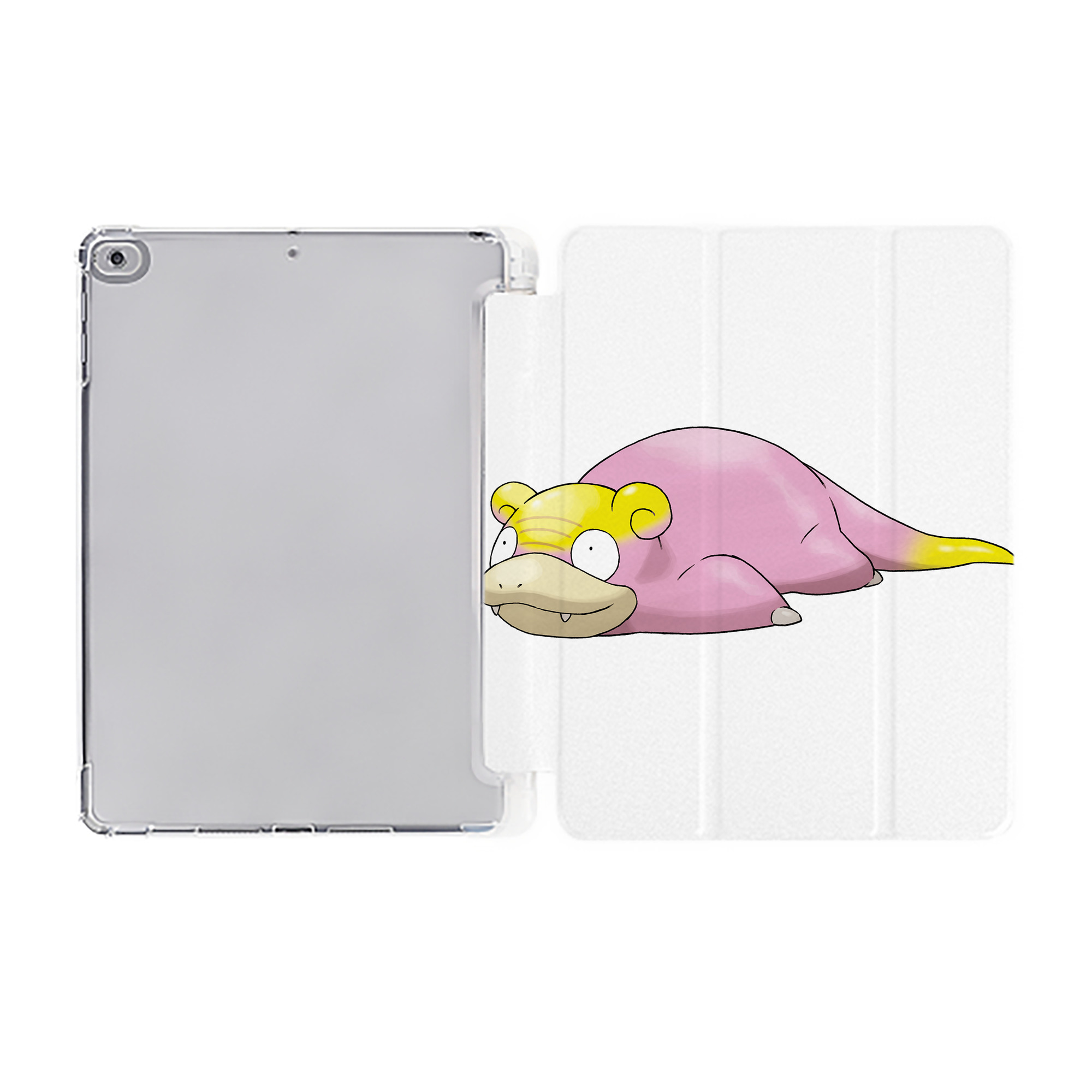 （画像用） ポケットモンスター Pokémon IPad ケース ペン収納付き 三つ折りスタンド PUレザー×シリコン 対応機種9.5/10.5/10.9インチ